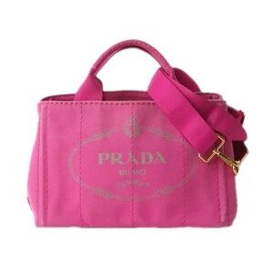 Prada Pink Canapa Bag